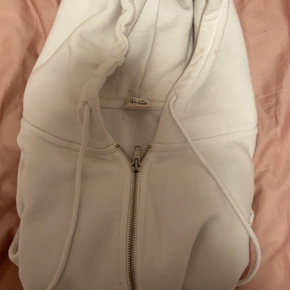 Cropped Brandy Melville Zip Up